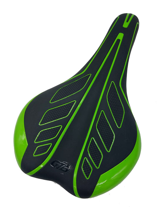 GTB Saddle MTB/Road Black / Green