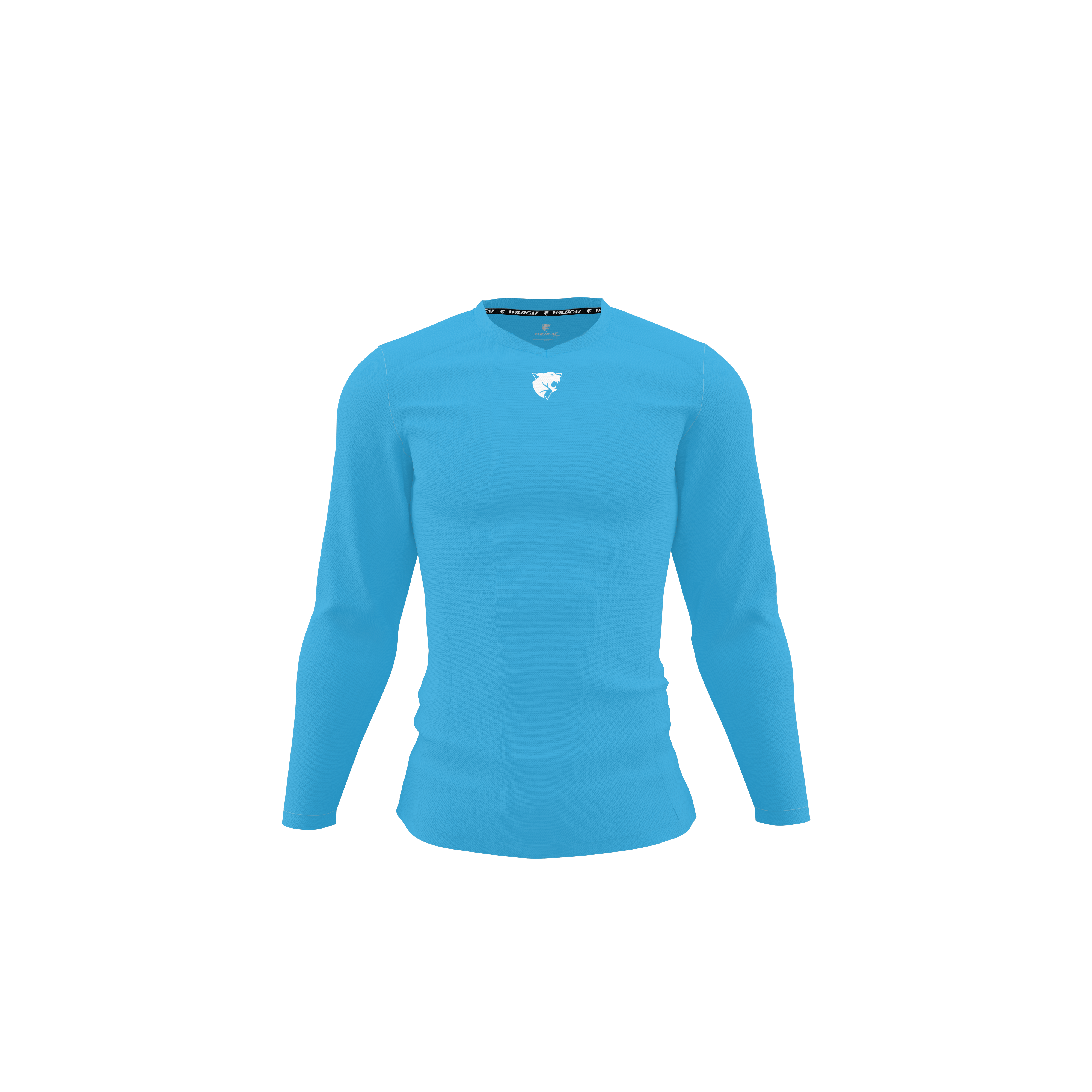 Wildcat Compression Long sleeve shirt - Light-Blue - M