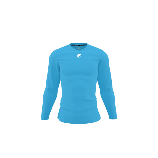 Wildcat Compression Long sleeve shirt - Light-Blue - M