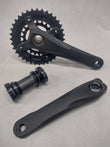 GTB 2 X 10S Chainset - 22/36T, Including Bottom Bracket, 175mm