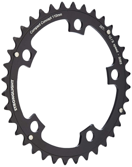 Stronglight - 34T 5-Arm 110mm Chainring Black