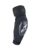 ALPINESTARS A-IMPACT PLASMA ELITE SHIELD ELBOW PROTECTOR BLACK WHITE SIZE L