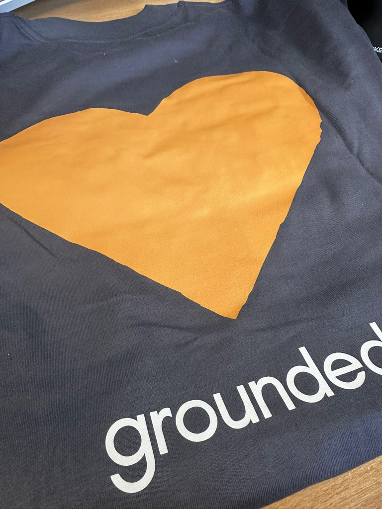 grounded. Grey T-Shirt