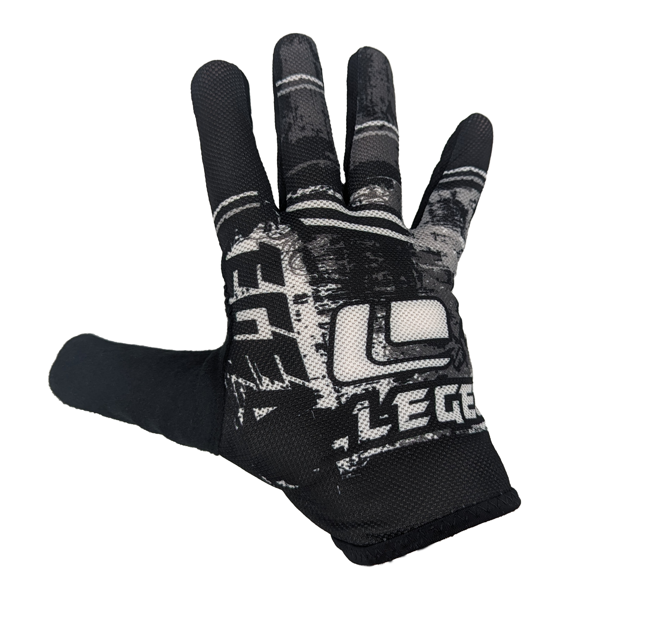 Legend Full Finger Lightweight Gloves - XL - Blk/Wht