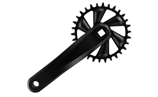 Geardrive 1X System Chainset 30T Black 170mm Square Taper