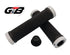 GTB Lock On Handlebar Grips : Black / White