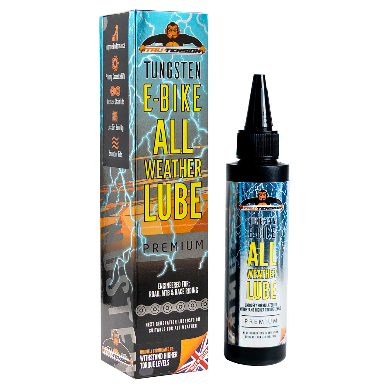 Tru-Tension TUNGSTEN E-Bike All Weather Lube