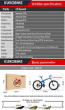 Eurobike Folding Bike G4 Mountain Bike