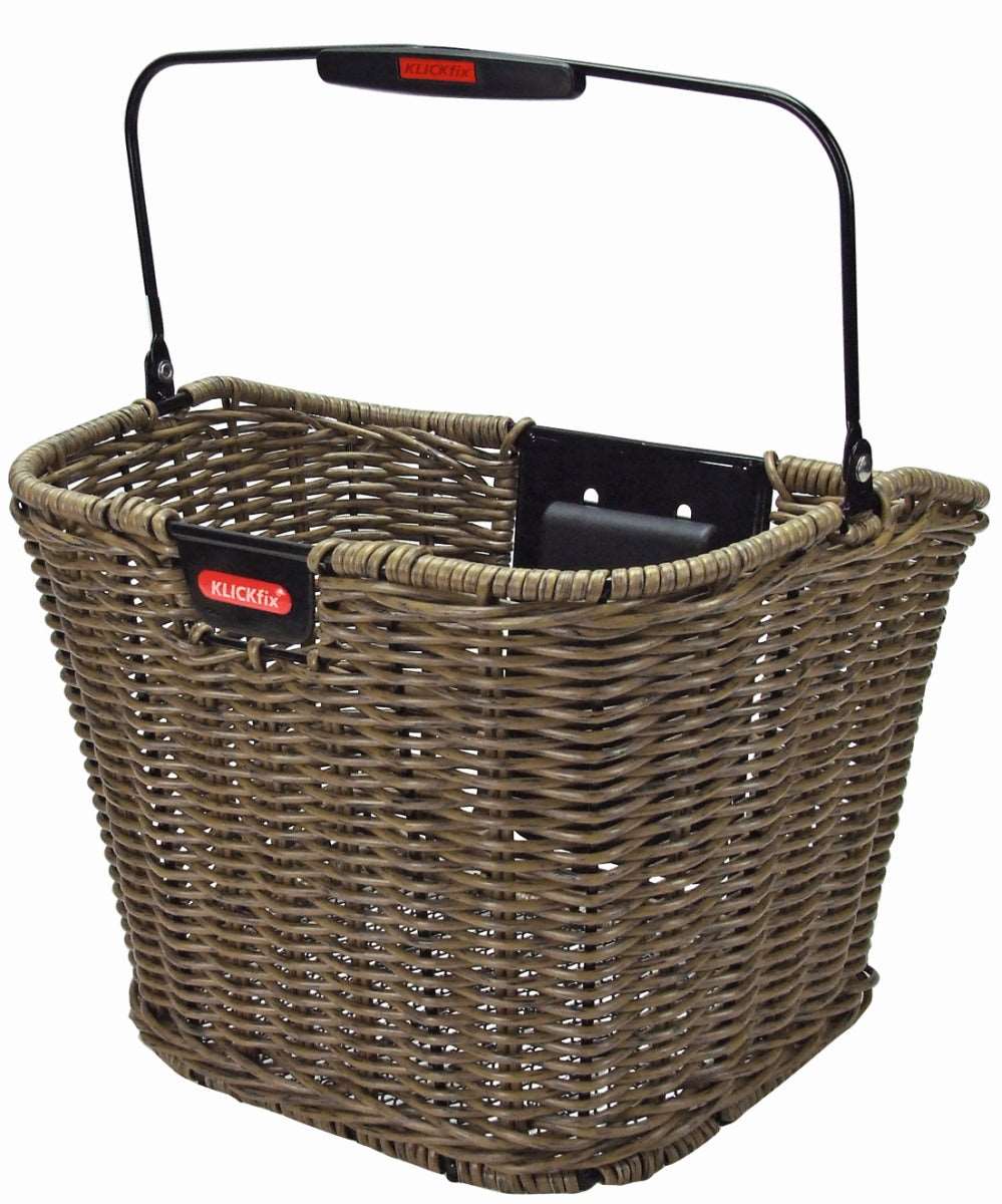 Rixen & Kaul Structura Retro Front Basket 0375ROL: Olive Brown