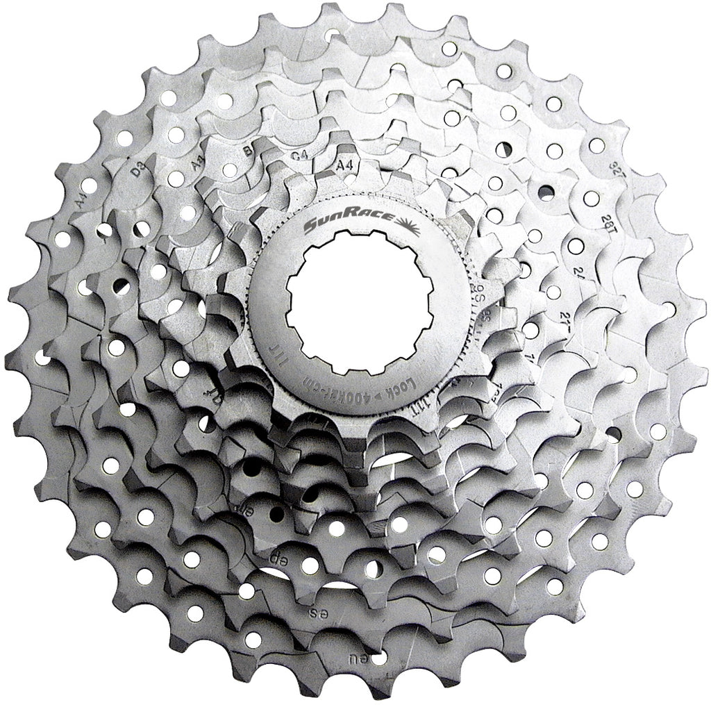 Sunrace 9-Speed 11-34T Indexed Cassette