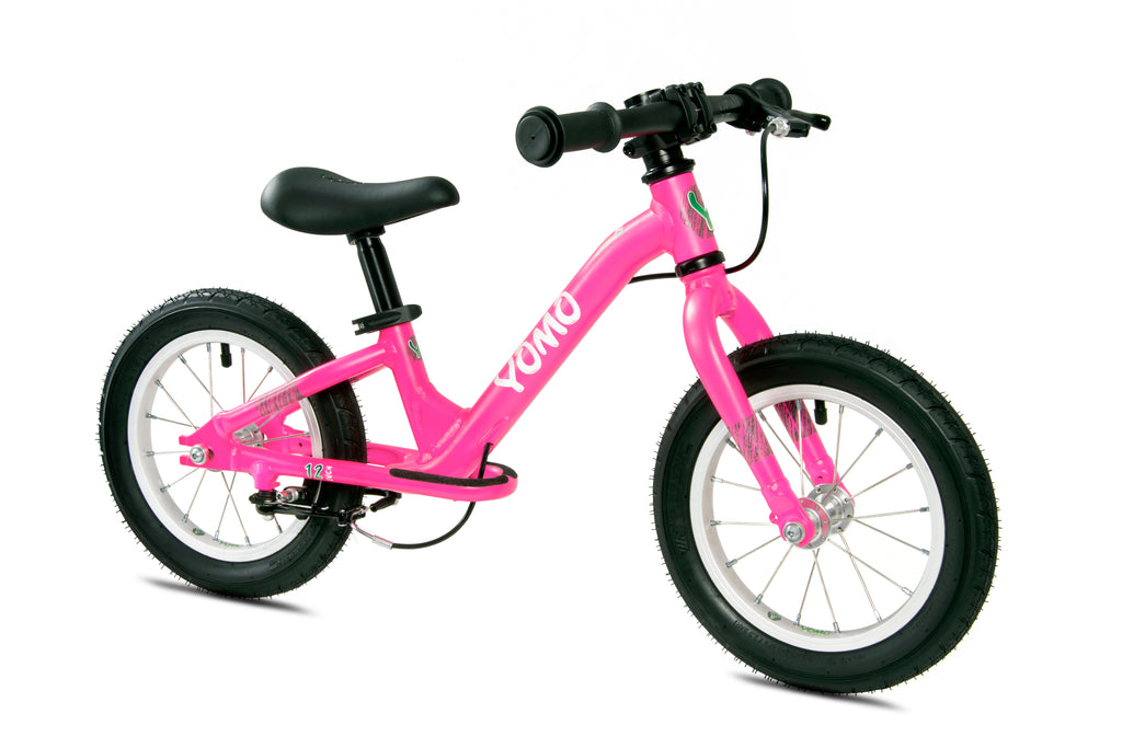 YOMO 12" Wheel Alloy Balance Bike : Pink